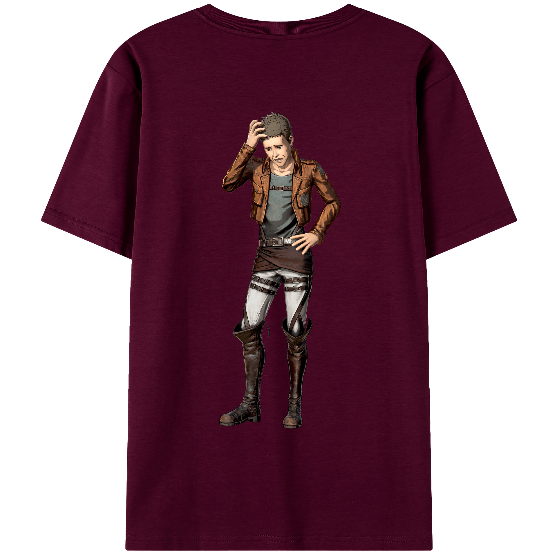 （画像用） 進撃の巨人 Attack on Titan レディース半袖Tシャツ(バックプリント)